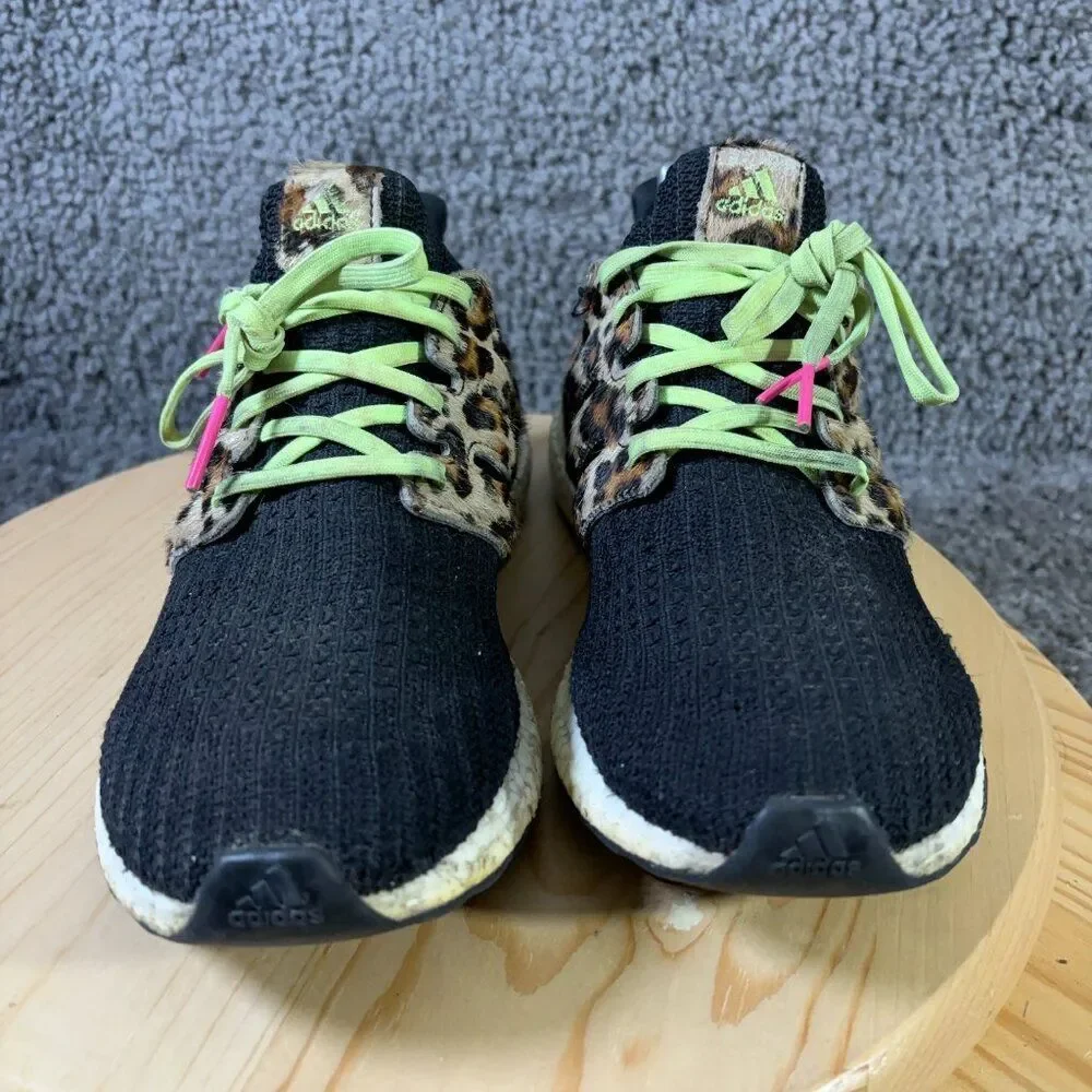 Adidas UltraBoost DNA Animal Pack Leopard Running Shoe Mens Size 8.5 Sneakers